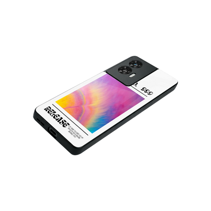 999 stylish phone case for motorola edge 50 fusion | glossy glass and slim fit