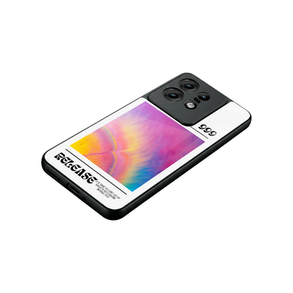 999 stylish phone case for motorola edge 50 pro | glossy glass and slim fit