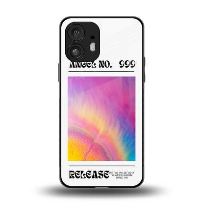 999 back phone cover | glass case for nothing phone 2
