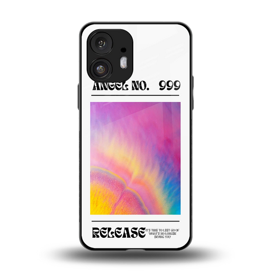 999 back phone cover | glass case for nothing phone 2