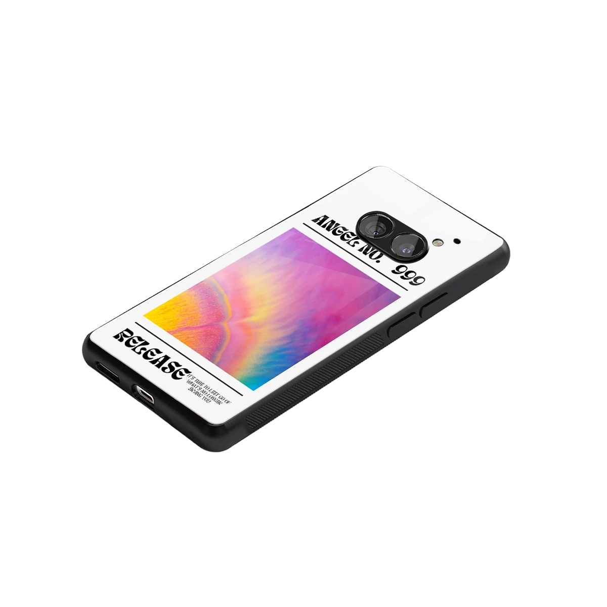 999 stylish phone case for nothing phone 2a plus | glossy glass and slim fit