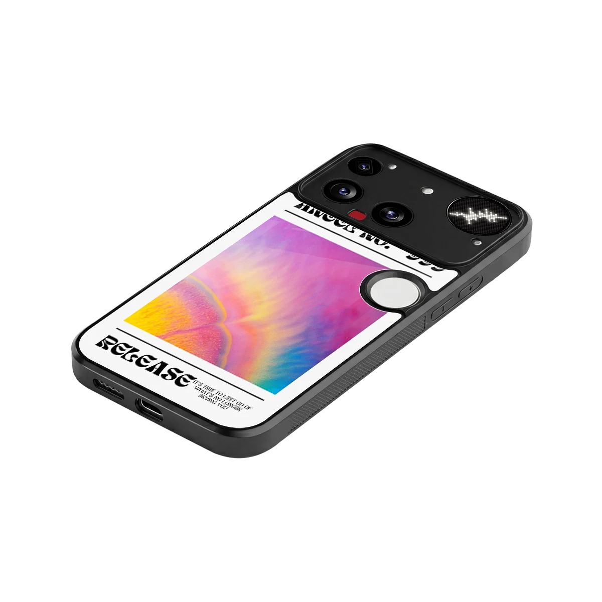999 stylish phone case for nothing phone 3 | glossy glass and slim fit