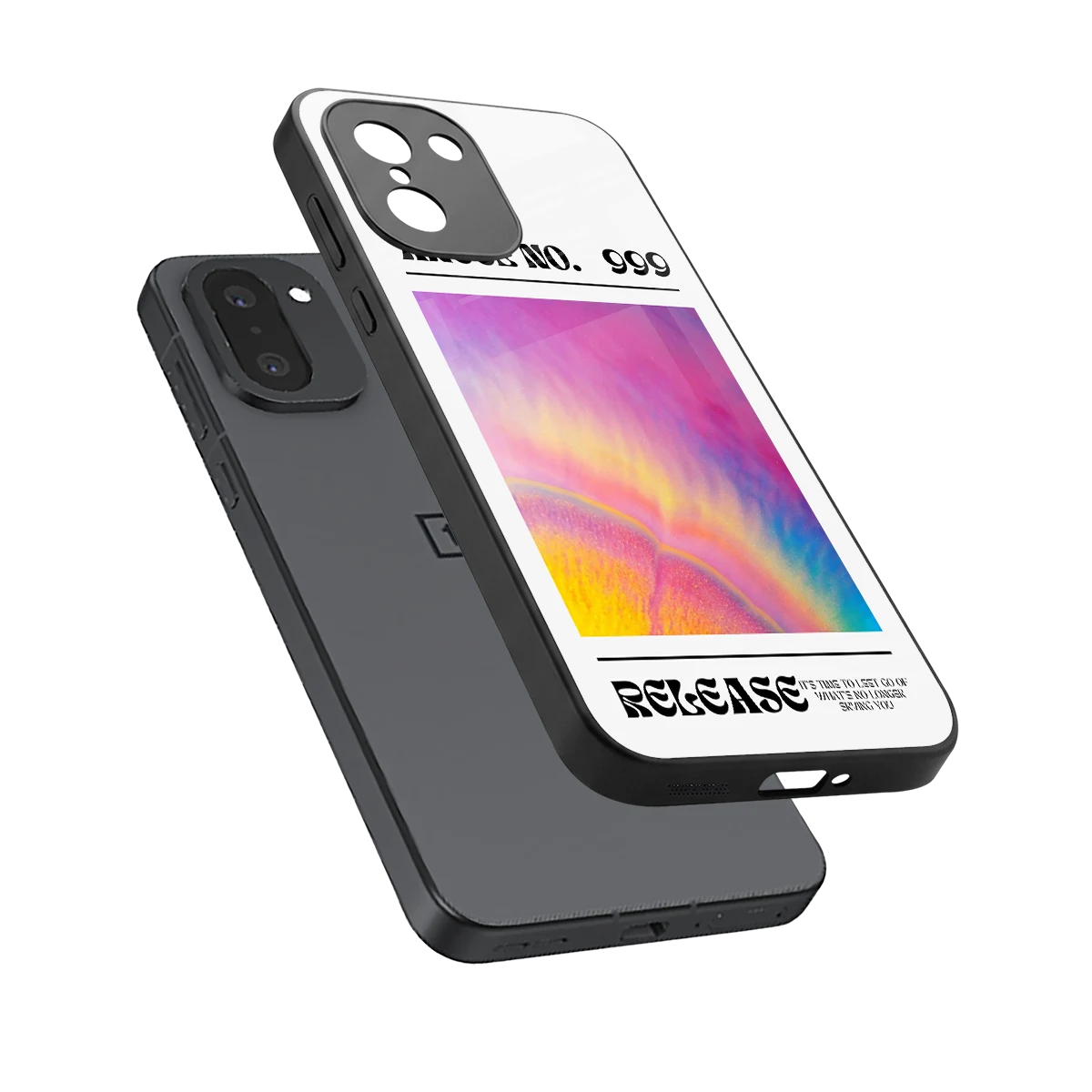 999 sleek oneplus 15r cover with tempered glass back and TPU edges