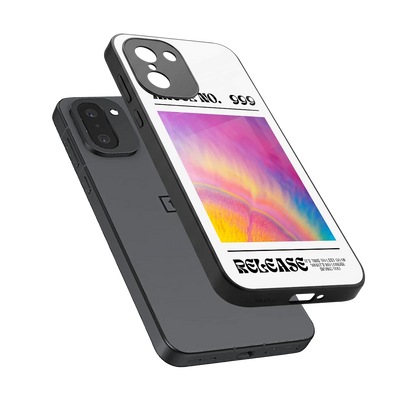 999 sleek oneplus 15r cover with tempered glass back and TPU edges