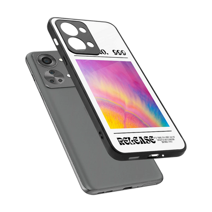 999 sleek oneplus nord 2t cover with tempered glass back and TPU edges