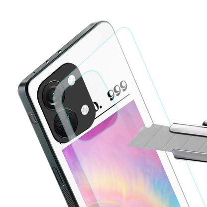 999 stylish phone case for oneplus nord 3 | glossy glass and slim fit