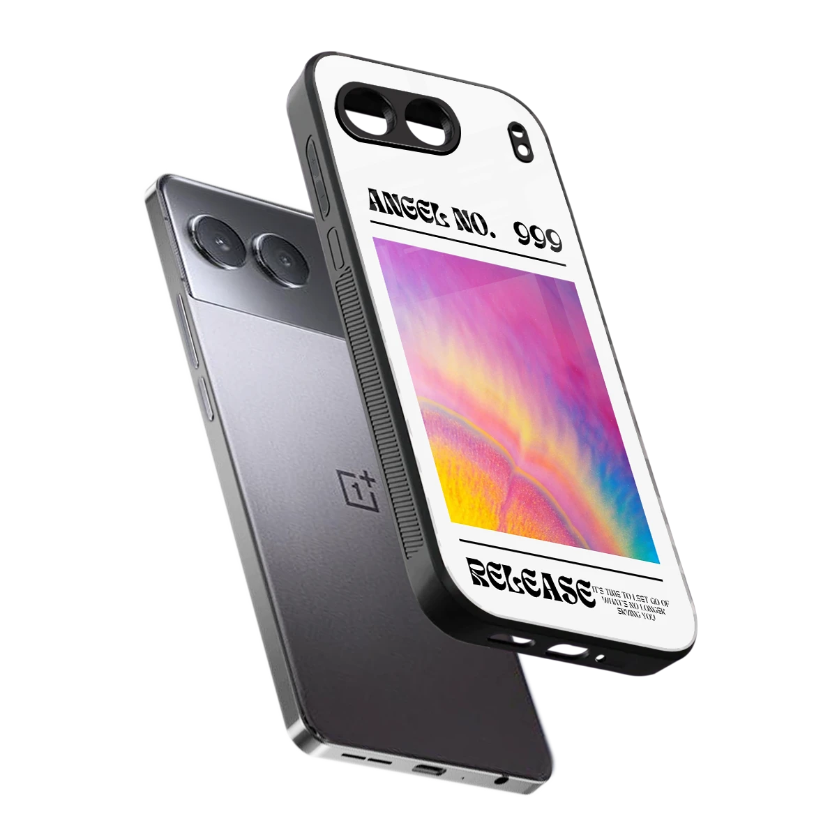 999 sleek oneplus nord 4 cover with tempered glass back and TPU edges