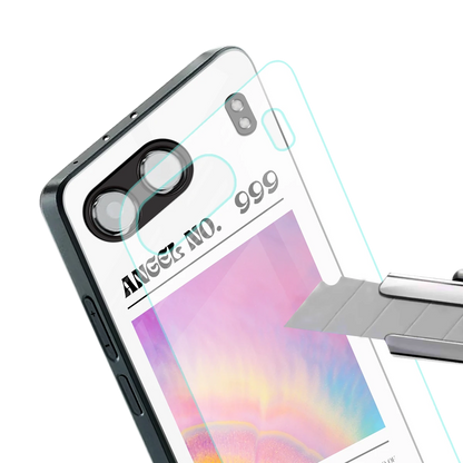 999 stylish phone case for oneplus nord 4 | glossy glass and slim fit