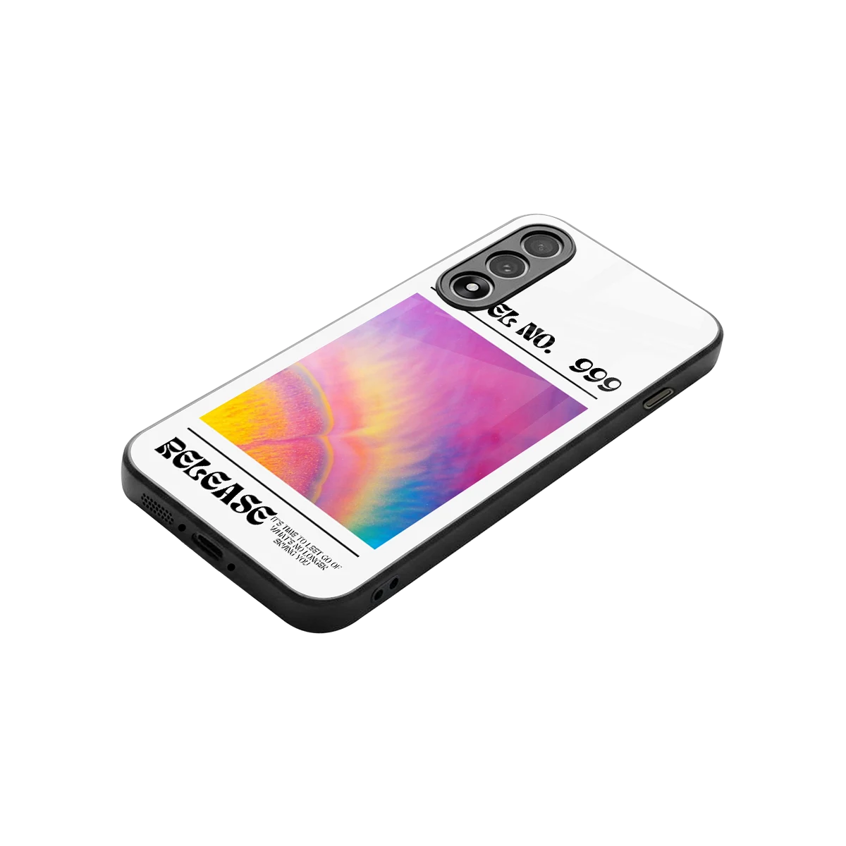 999 stylish phone case for oneplus nord 5 | glossy glass and slim fit