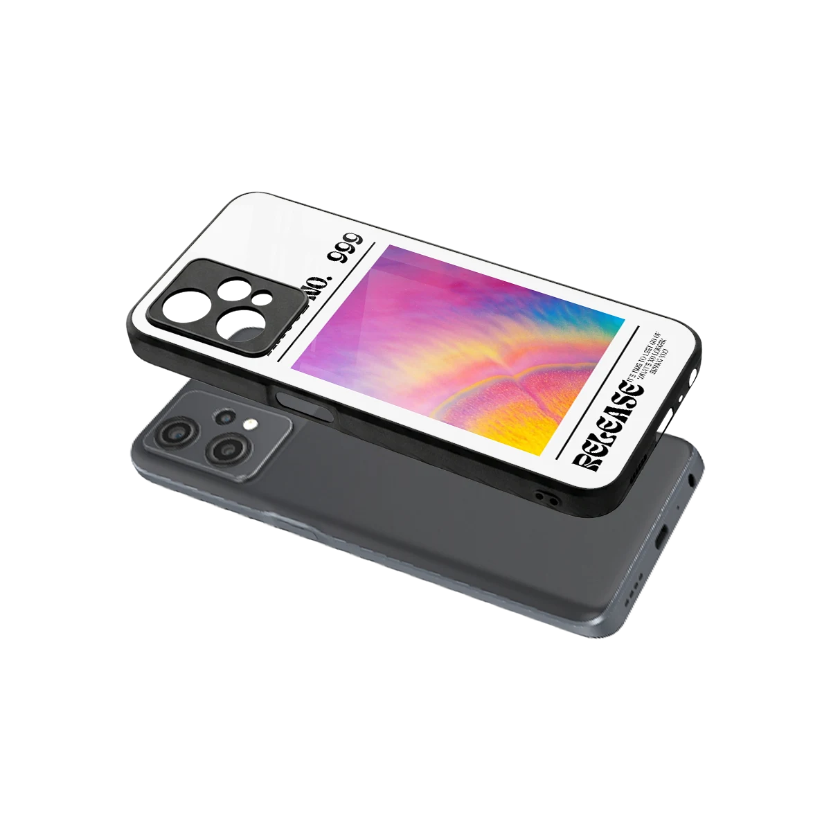 999 sleek oneplus nord ce 2 lite cover with tempered glass back and TPU edges