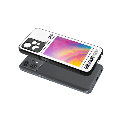 999 sleek oneplus nord ce 2 lite cover with tempered glass back and TPU edges