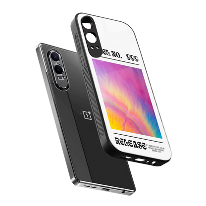 999 sleek oneplus nord ce 4 lite cover with tempered glass back and TPU edges