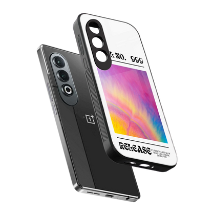 999 sleek oneplus nord ce 4 cover with tempered glass back and TPU edges