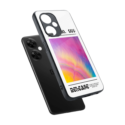 999 sleek oneplus nord ce 3 lite cover with tempered glass back and TPU edges