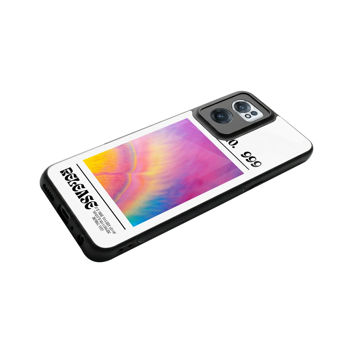 999 stylish phone case for oneplus nord ce 2 | glossy glass and slim fit