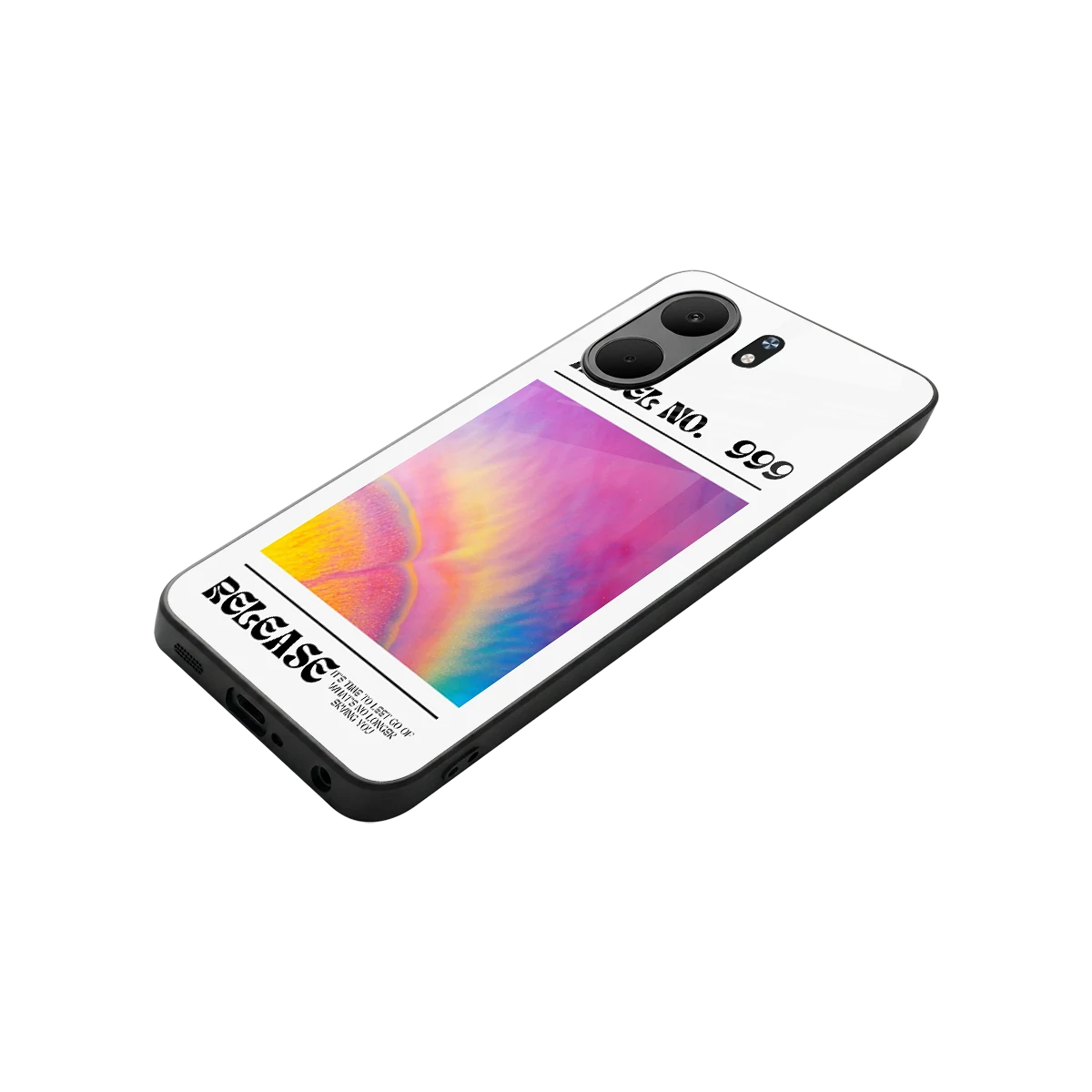999 stylish phone case for oppo a5x 5g | glossy glass and slim fit