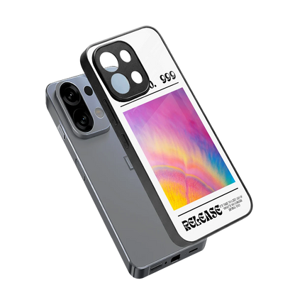 999 sleek oppo k13 5g cover with tempered glass back and TPU edges
