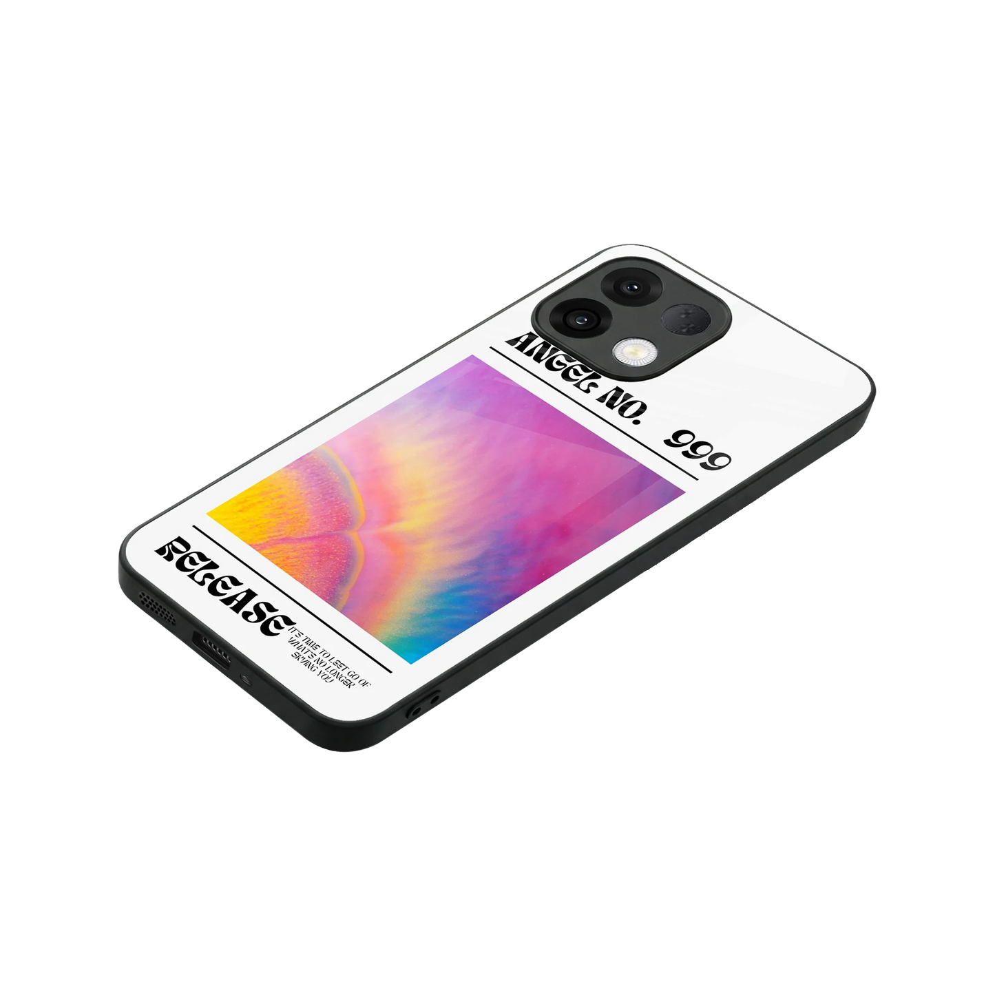 999 stylish phone case for oppo k13 5g | glossy glass and slim fit