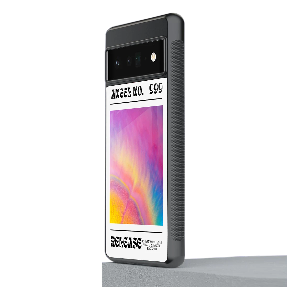 999 stylish phone case for google pixel 6 pro | glossy glass and slim fit