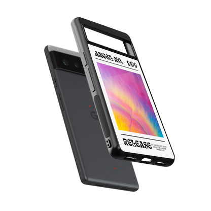 999 sleek google pixel 6a cover with tempered glass back and TPU edges