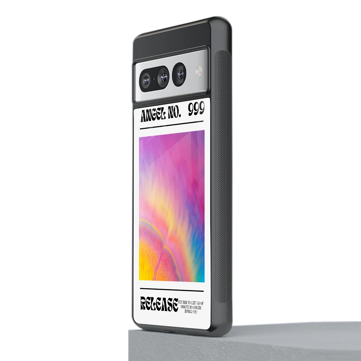 999 stylish phone case for google pixel 7 pro | glossy glass and slim fit