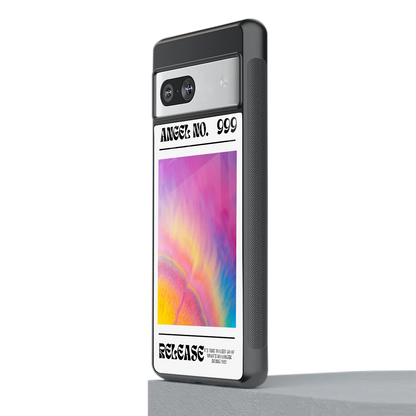 999 stylish phone case for google pixel 7 | glossy glass and slim fit