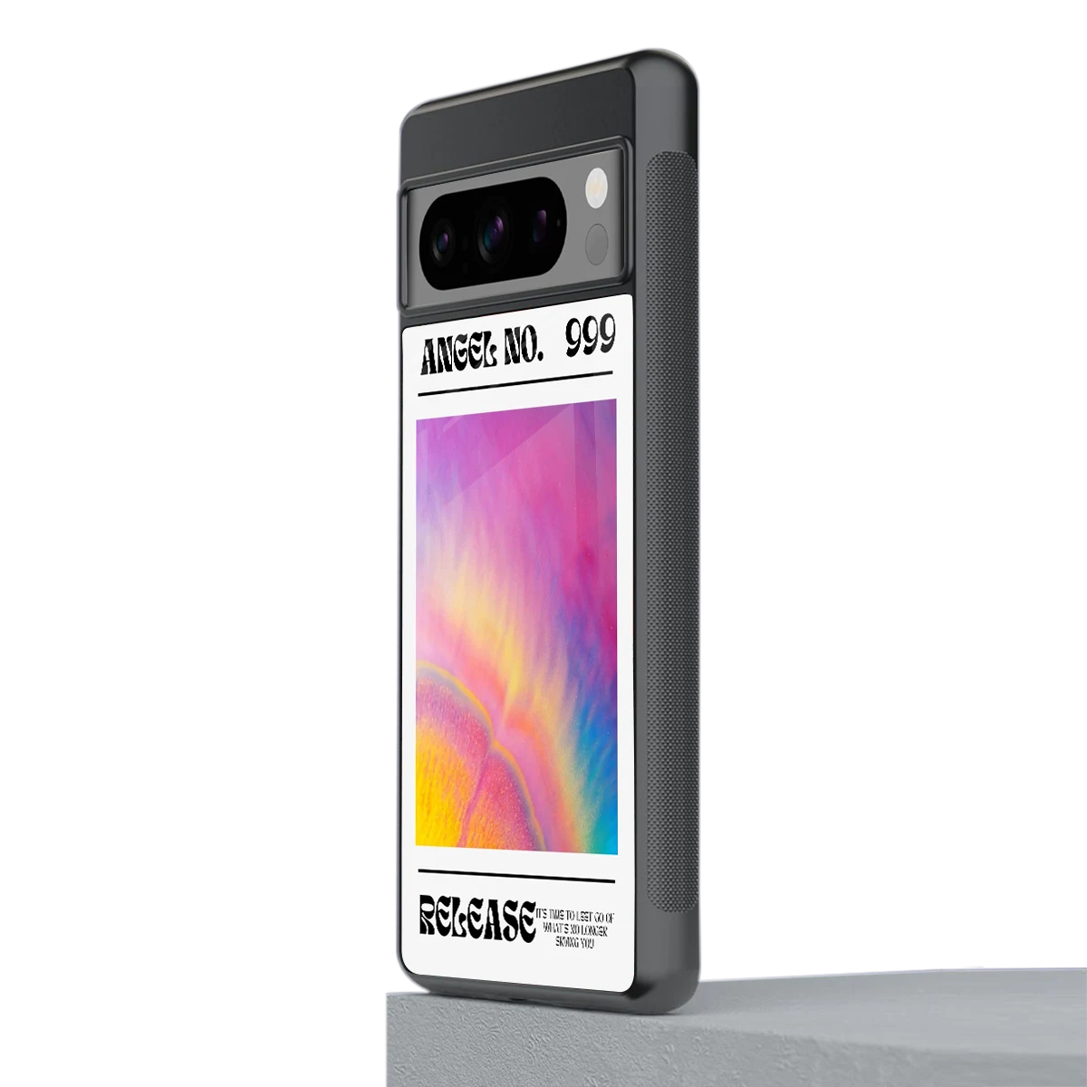 999 stylish phone case for google pixel 8 pro | glossy glass and slim fit