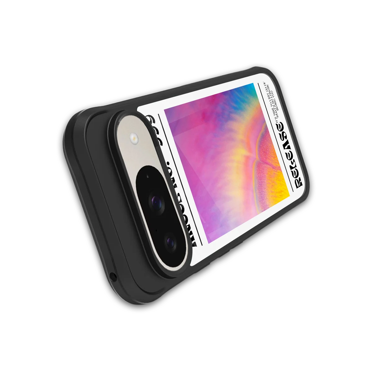 999 stylish phone case for google pixel 9 | glossy glass and slim fit