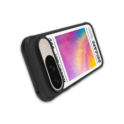 999 stylish phone case for google pixel 9 | glossy glass and slim fit