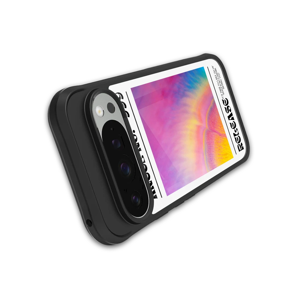 999 stylish phone case for google pixel 9 pro | glossy glass and slim fit