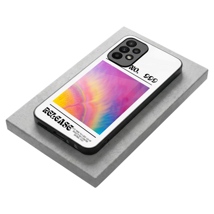 999 stylish phone case for samsung galaxy a23 | glossy glass and slim fit
