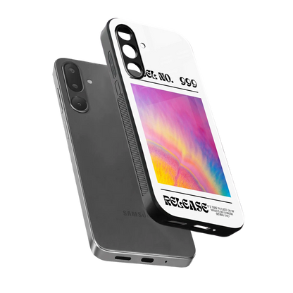 999 sleek samsung galaxy m56 5g cover with tempered glass back and TPU edges