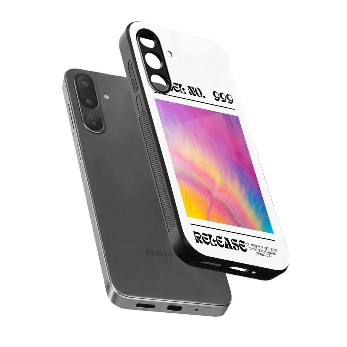 999 sleek samsung galaxy m16 5g cover with tempered glass back and TPU edges