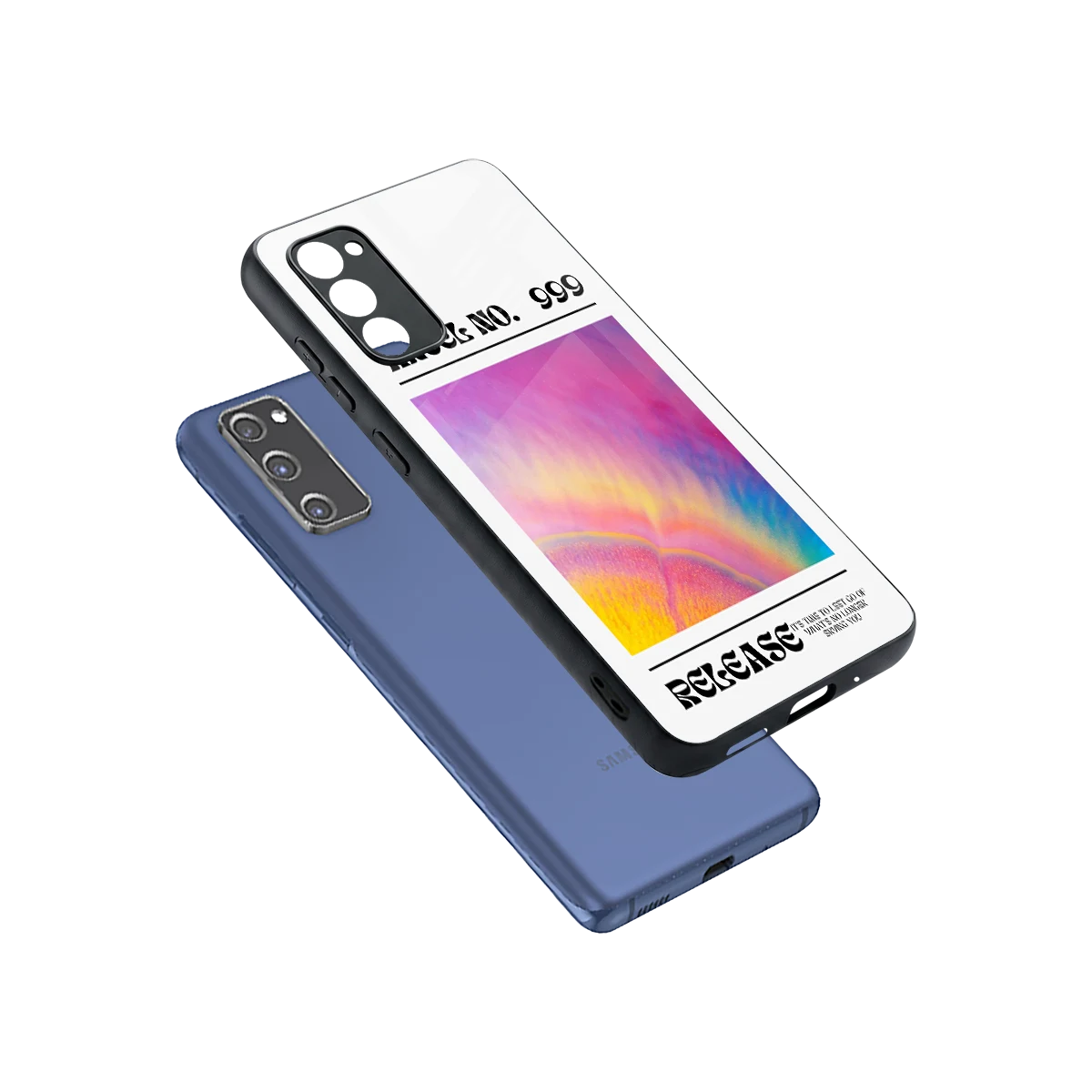 999 sleek samsung galaxy s20 fe cover with tempered glass back and TPU edges