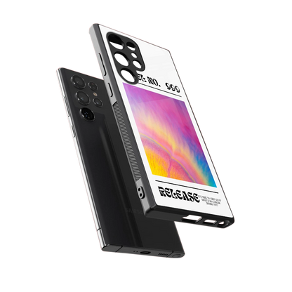 999 sleek samsung galaxy s24 ultra cover with tempered glass back and TPU edges