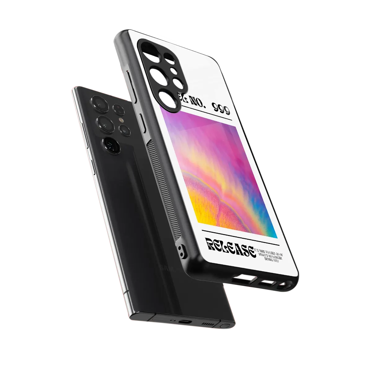 999 sleek samsung galaxy s25 ultra cover with tempered glass back and TPU edges