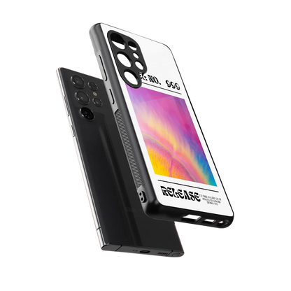 999 sleek samsung galaxy s25 ultra cover with tempered glass back and TPU edges