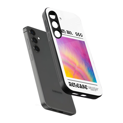 999 sleek samsung galaxy s24 cover with tempered glass back and TPU edges