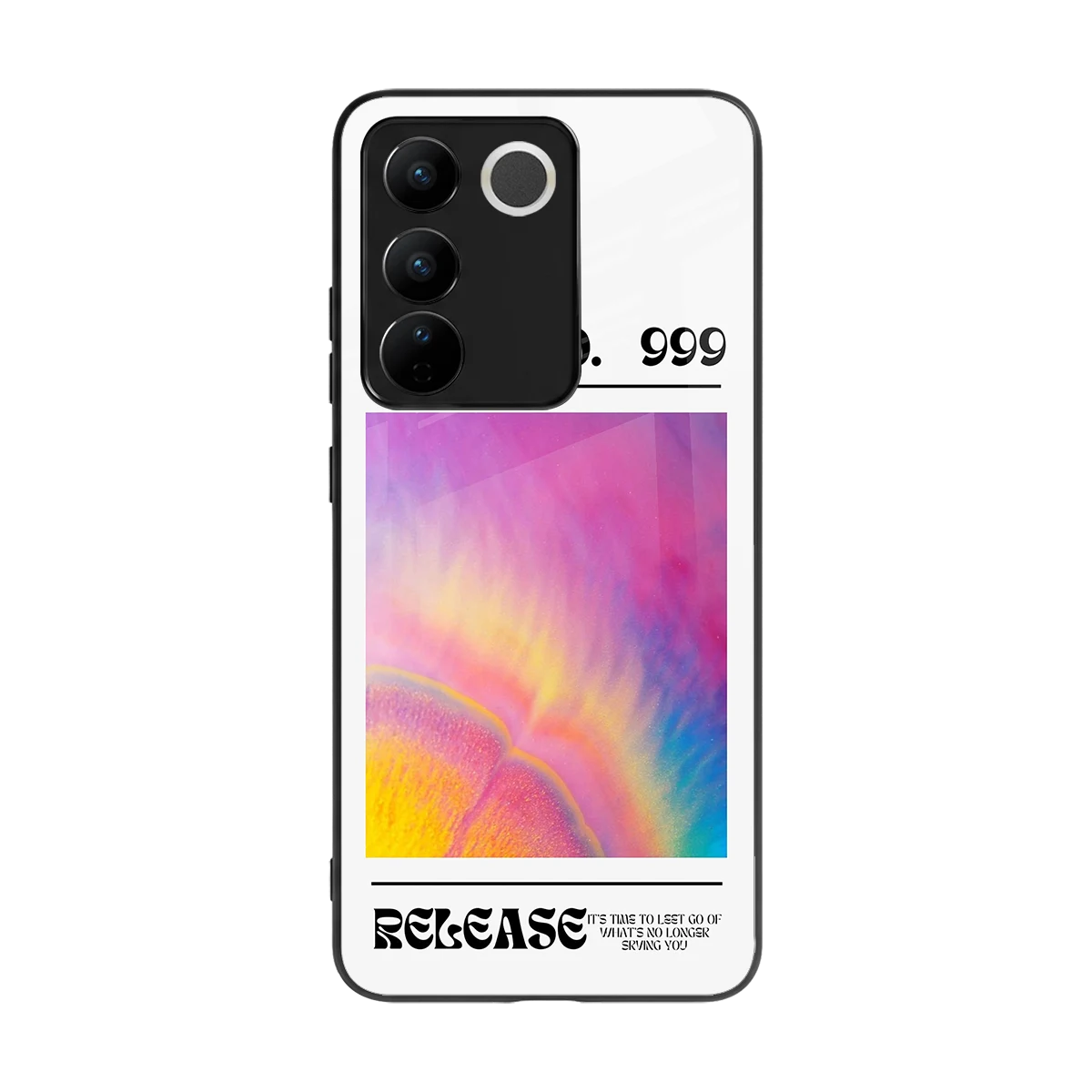 999 back phone cover | glass case for vivo v27 5g