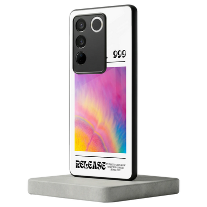 999 vivo v27 5g mobile cover | shockproof glass phone case