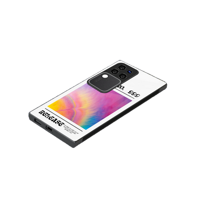 999 stylish phone case forvivo v30 pro | glossy glass and slim fit