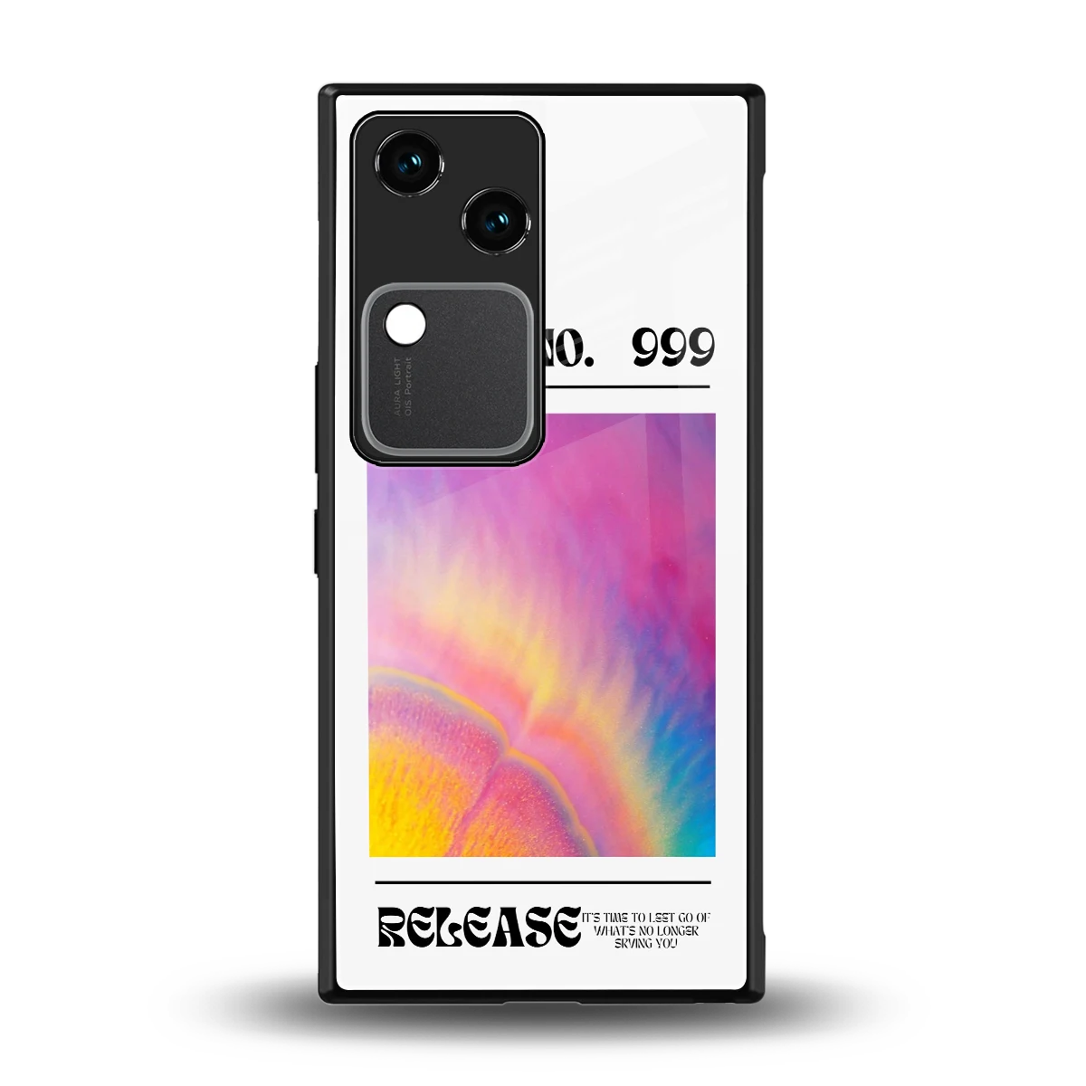 999 back phone cover | glass case for vivo v30