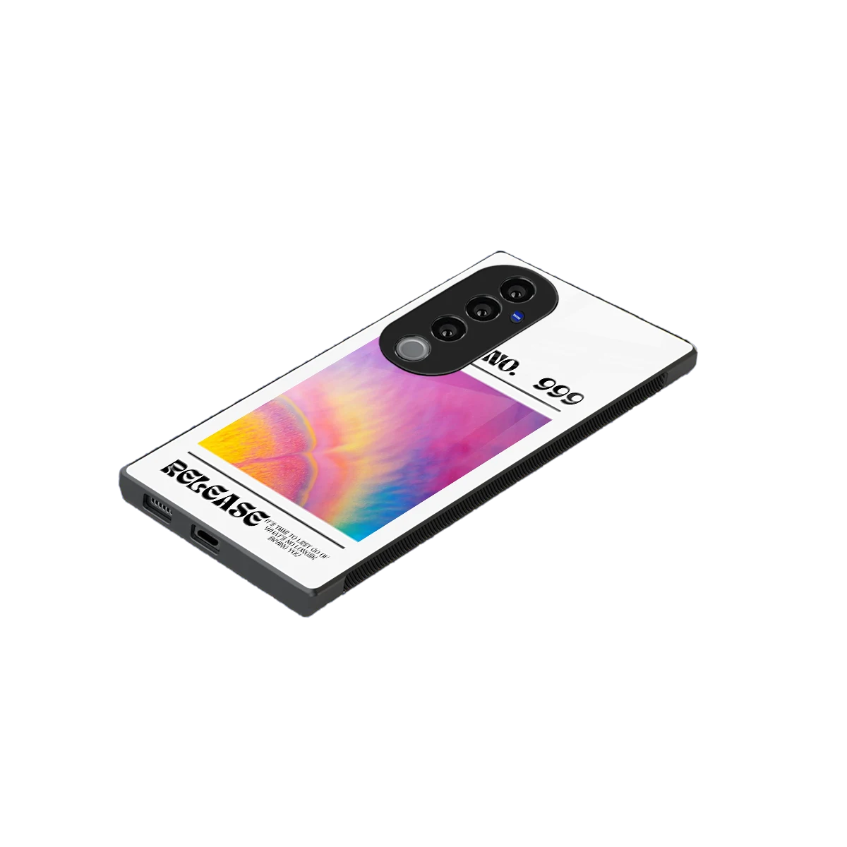 999 stylish phone case for vivo v40 pro | glossy glass and slim fit