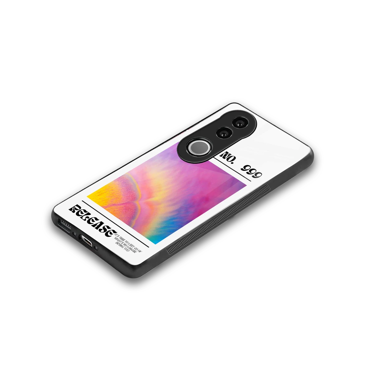 999 stylish phone case for vivo v50 | glossy glass and slim fit