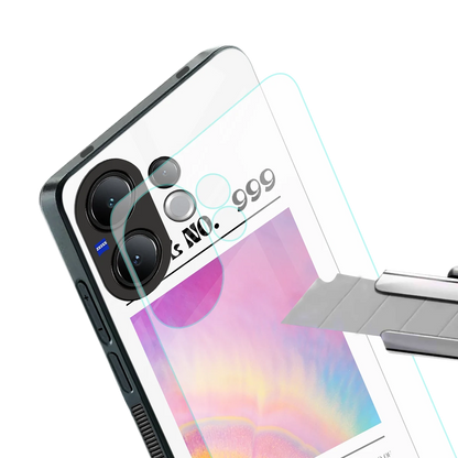 999 stylish phone case for vivo v60 | glossy glass and slim fit