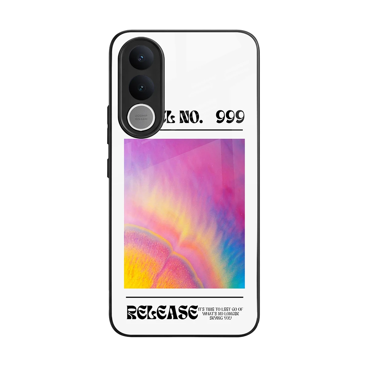 999 back phone cover | glass case for vivo v70 fe