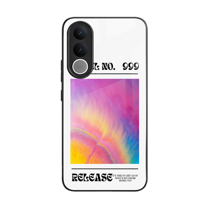 999 back phone cover | glass case for vivo v70 fe