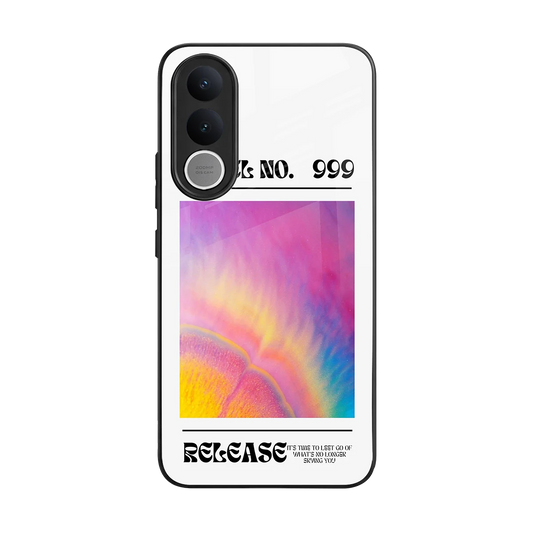 999 back phone cover | glass case for vivo v70 fe