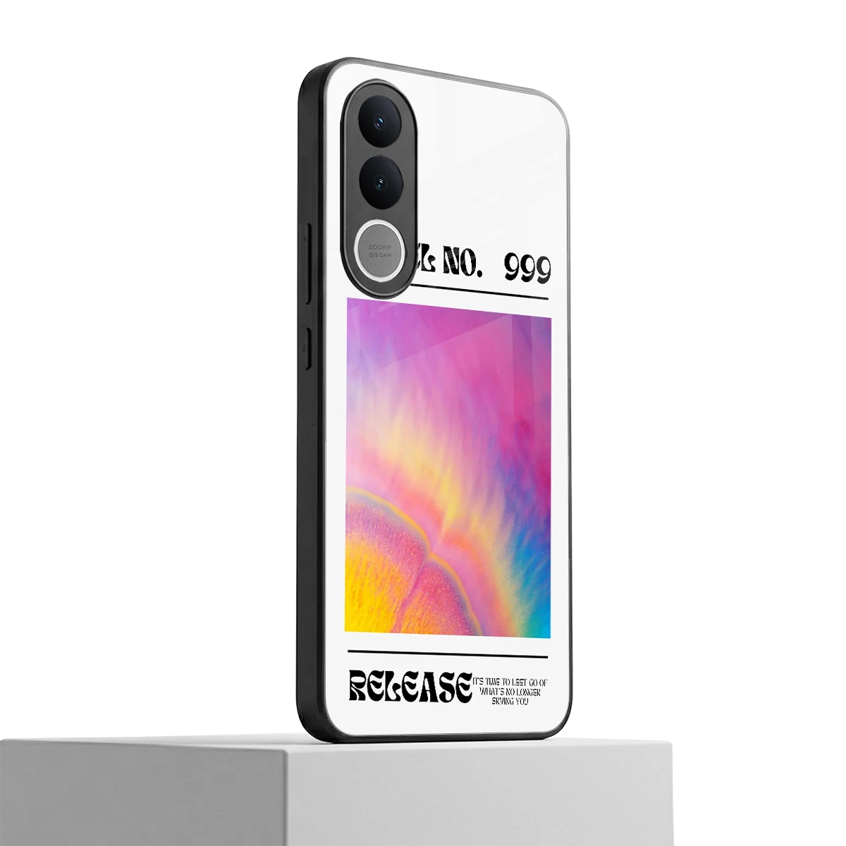 999 vivo v70 fe mobile cover | shockproof glass phone case
