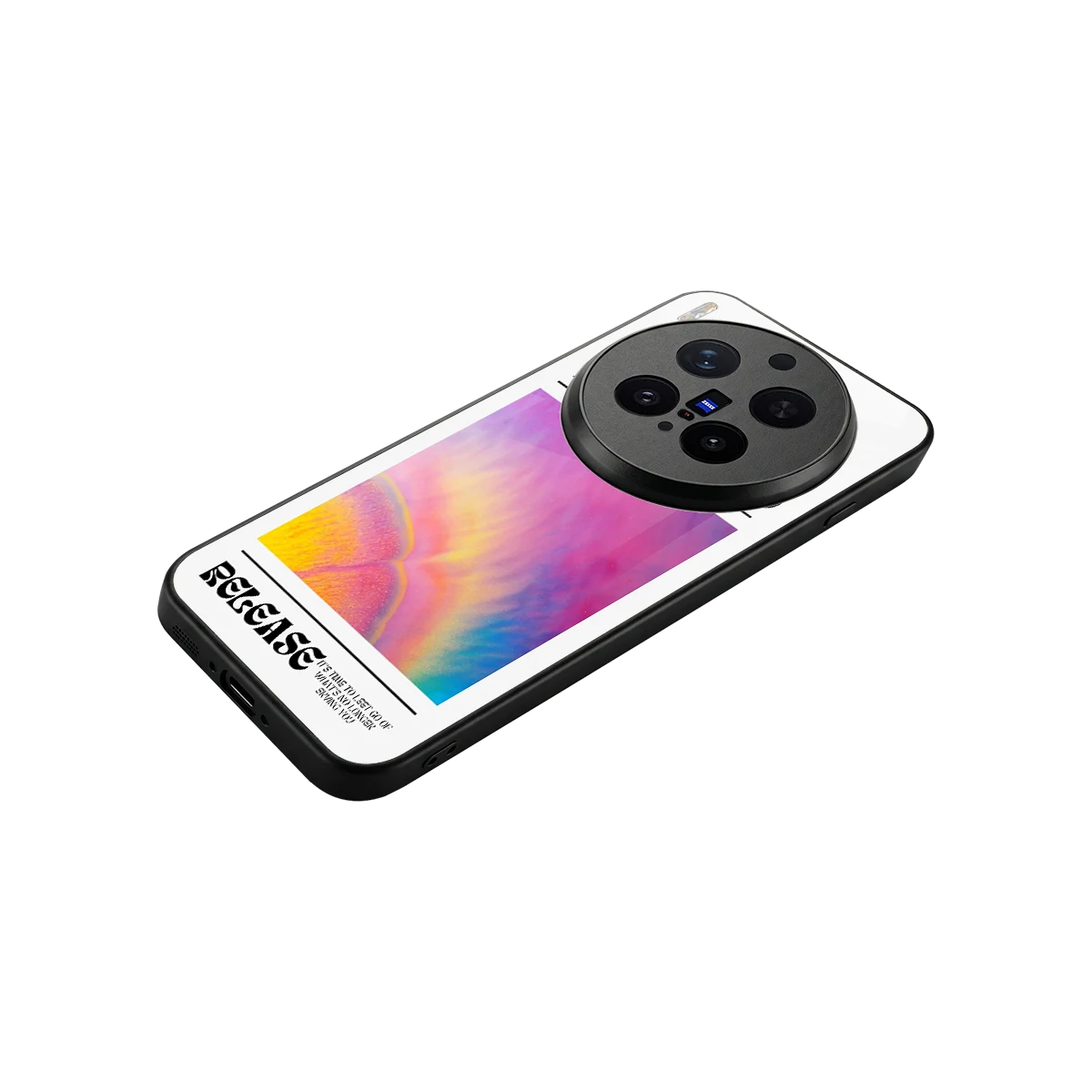 999 stylish phone case for vivo x300 pro | glossy glass and slim fit